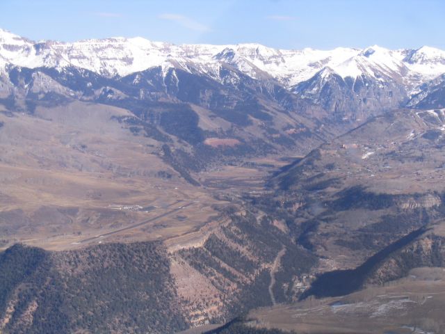 Cessna Skyhawk (N5115B) - Telluride, CO before the runway improvement.