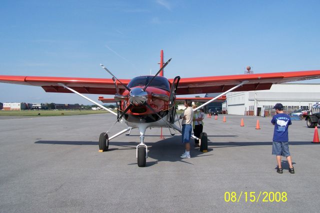 Quest Kodiak (N491KQ) - New Tribes Mission Quest Kodiak at LHV on 8/15/08.