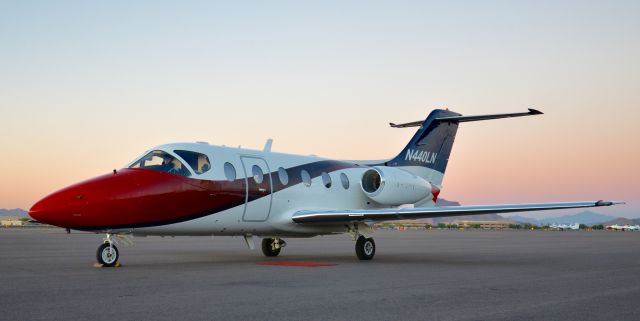 Beechcraft Beechjet (N440LN) - Photo was taken at KFFZ