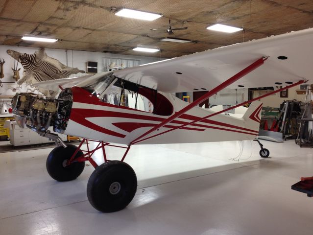 Piper L-21 Super Cub (N400SQ) - This beast will be flying approximately April 15th. 