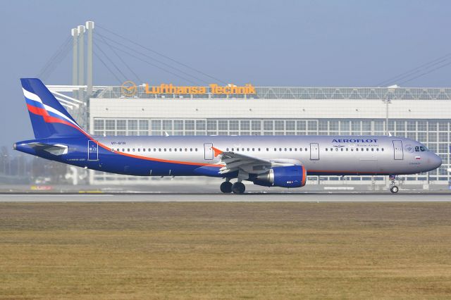 Airbus A321 (VP-BTR)