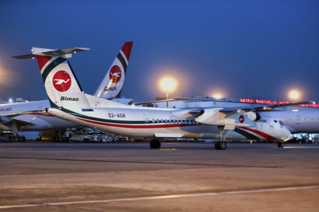de Havilland Dash 8-400 (S2-AGR) - 13th March., 2017