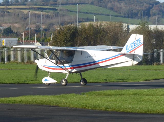 SYNAIRGIE Sky Ranger (G-CEZE) - Newtownards airfield.