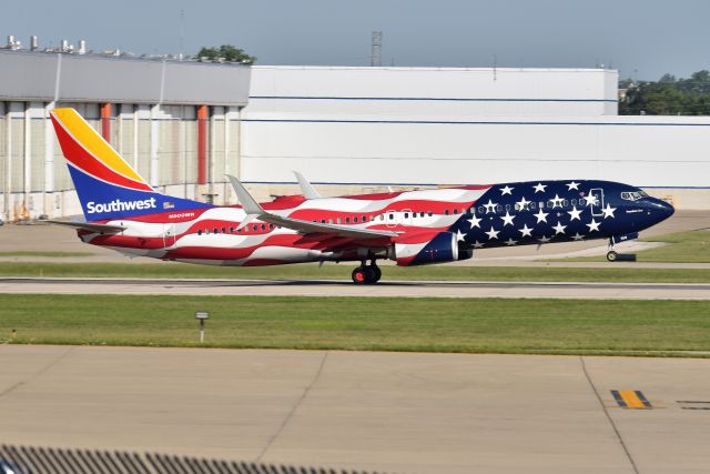 Boeing 737-800 (N500WR) - 5-L 07-31-23