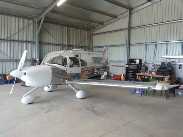 Vans RV-10 (VH-OBY) - My Aircraft in its hangar.  :-)