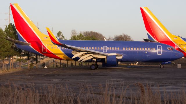 Boeing 737-700 (N7707C)