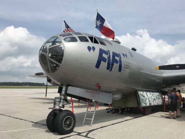 Boeing B-29 Superfortress (NX529B) - FIFI LONDON AIRPORT