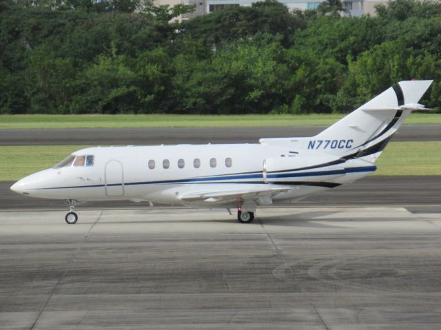 Hawker 800 (N770CC)