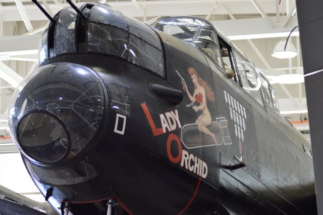 Avro 683 Lancaster (C-GVRA) - Avro Lancaster MK. X flying the summer of 2016 as Lady Orchid WL-O at the Canadian Warplane Heritage Museum. Only one of two in the world to remain flying.