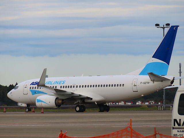 Boeing 737-700 (F-GZTP) - Photo taken on Nov 11, 2023.