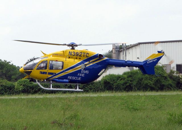 KAWASAKI EC-145 (N392TC) - At Metro Aviation / Downtown Shreveport.