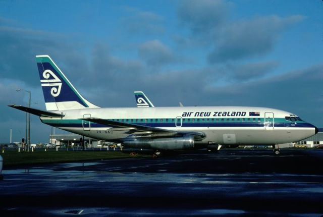 Boeing 737-200 (ZK-NAC) - Here we have a rare photo of one of air new zealands oldest Boeing 737-219s in the fleet which originally was the new zealand domestic carrier National Airways NZ which wore the decals of red and white they emerged with anz in April 1978 this aircraft has being retired from the fleet now