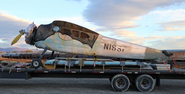N195F — - Seven years ago (2015).  Early morning.  I'm driving on I-80.  Then, an airplane goes by in the opposite direction.  Too unusual to pass up, so I get off at the next exit, reverse direction, and set off in pursuit.br /Caught up to it two blocks away from my home.br /Cessna 195br /Built in 1950 (the same year I was born)br /Power Plant:  Jacobs R755A  (I've never heard of a Jacobs engine ...)br /br /So I figure this is on its way to a graveyard.  Wrong!br /Today (17 Jun 22), it is in Cincinnati and the registration has been renewed!  Apparently, someone somewhere in Ohio is intent on getting this one back in the air.  Too cool if it happens ...