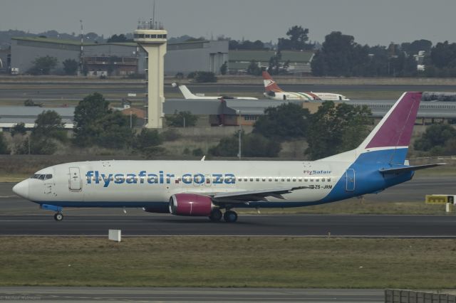 Boeing 737-700 (ZS-JRM) - From terminal 2