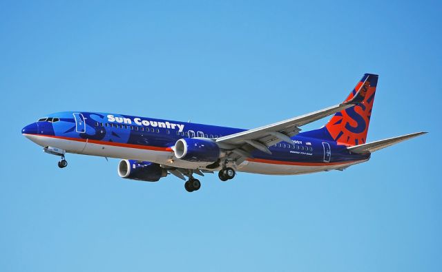 Boeing 737-800 (N809SY) - Sun Country Airlines Boeing 737-8Q8 N809SY (cn 30683/1669)  Las Vegas - McCarran International (LAS / KLAS) USA - Nevada, April 25, 2010 Photo: Tomás Del Coro