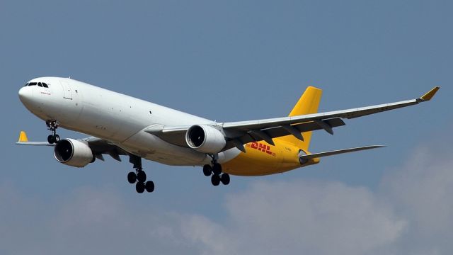 Airbus A330-300 (EI-HEB) - 27/06/2020: Cargo flight fro m Leipzig (LEJ) upon landing on runway 12.br /Duration was 03h30m.