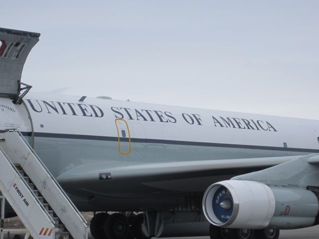 Boeing 707-100 (61-2672) - KC135 Open Skies Mission