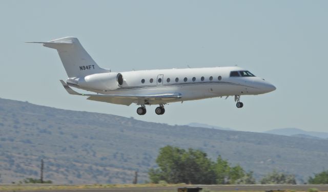 IAI Gulfstream G280 (N94FT) - Landing 27 at Carson City, NV