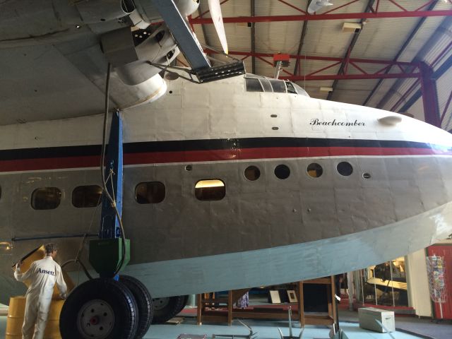 Short Sandringham (VH-BRC) - Ansett flying boat services.