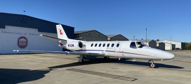 Cessna Citation V (N1UM) - University of Mississippi Citation Encore.