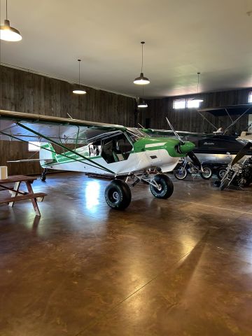 Piper L-21 Super Cub (N353LW) - Just installed new Bush Wheels
