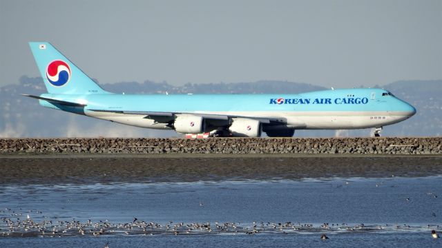 BOEING 747-8 (HL7623) - HL-7623, Age: 1 Yearsbr /Boeing 747-8 (quad-jet) (H/B748/L)br /Airline: Korean Air Lines, Engines: 4x GEnxbr /06-Mar-2015 B748/L San Francisco Intl (KSFO) Incheon Intl (RKSI / ICN) 16:32 PST 21:21 KST (+1) 11:49