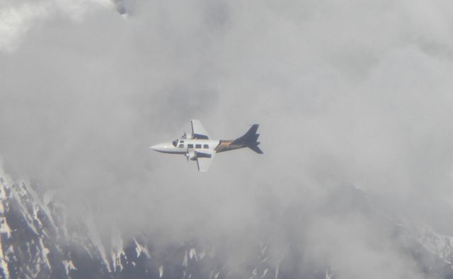 Piper Aerostar (N700AC) - N700AC formation flying in Alaska