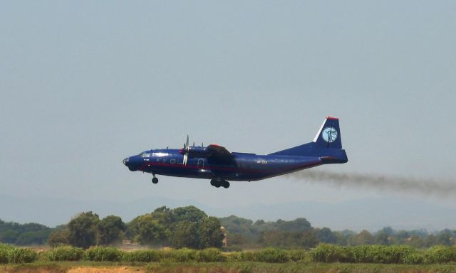 Antonov An-12 (UR-CZZ) - Ukraine Air Alliance Antonov An-12BP UR-CZZ in Roma Fiumicino 