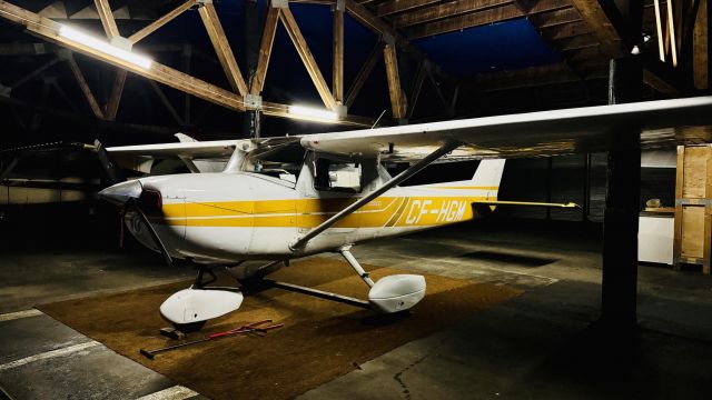 Cessna Commuter (C-FHGM) - Posing for twilight hangar shots.