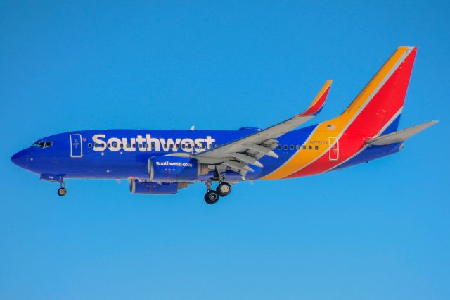 Boeing 737-700 (N750SA) - Southwest 220 from Sacramento, CA. 15 Feb 21.