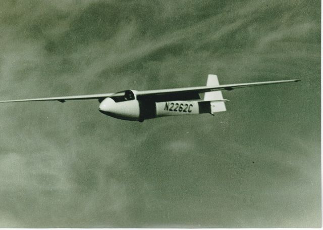 Unknown/Generic Glider (N2262C) - Briegleb BG-12 In Flight over California with Martin Rothe pilot