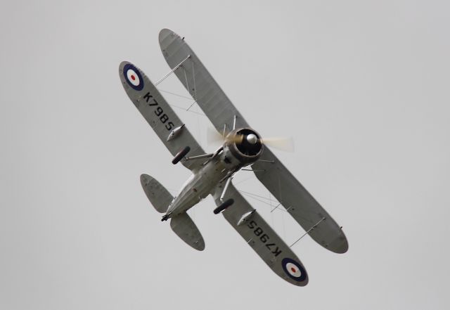 G-AMRK — - Gloster Gladiatorbr /Flying Legends 2015br /Duxford, UKbr /Photo: 12.07.2015