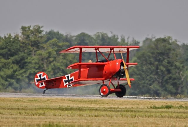 C-GFJK — - REPLICA - FOKKER Dr.1.477.17