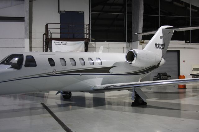 Cessna Citation CJ2+ (N302CJ) - HANGAR IN HUNTSVILLE, AL