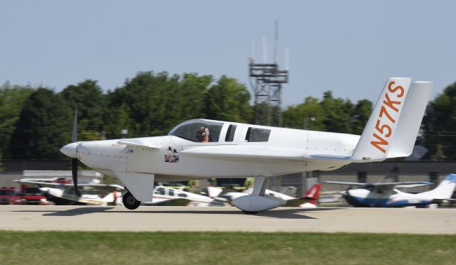 RUTAN Defiant (N57KS) - Airventure 2019