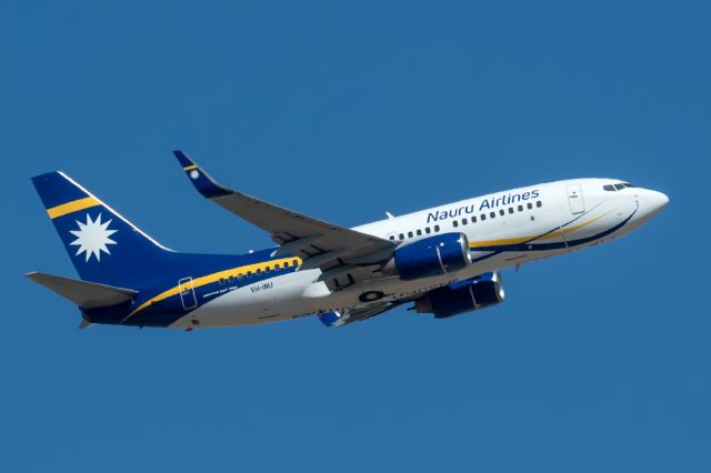 Boeing 737-700 (VH-NIU) - Boeing 737-79L cn 34538-1953. Nauru AirlinesRW VH-INU,  YPPH 31 December 2023