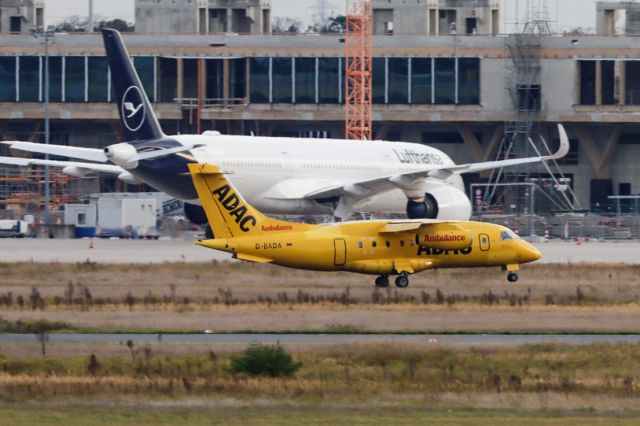 Fairchild Dornier 328JET (D-BADA) - Ambulance flight ADN16A arriving from Antalya