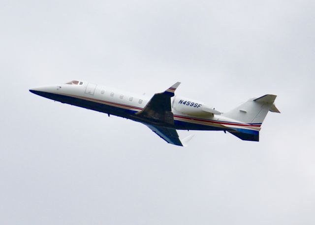 Learjet 60 (N459SF) - At Shreveport Regional.