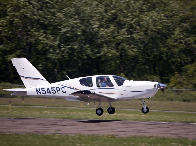 Socata TB-9 Tampico (N545PC) - Perfect landing. A very nice, French built TB9.