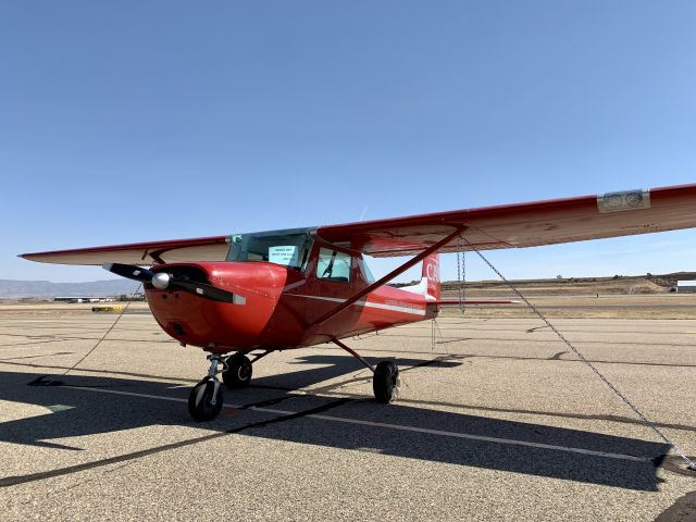 Cessna Commuter (N3096J) - Legend, "Little Red" now flying with the California Aeronautical University Flight Team in for the 2019 NIFA Region II Safecon. Previously flown by the San Diego Christian Flight Team. 