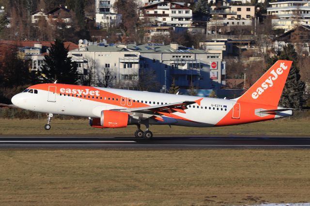 Airbus A320 (G-EZTK)