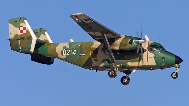 PZL-MIELEC Skytruck (0214) - Photo taken on December 27, 2021.