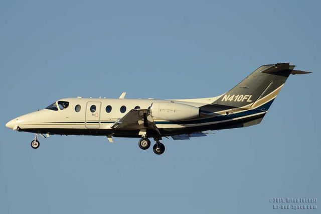 Beechcraft Beechjet (N410FL) - Raytheon 4001 N410FL at Phoenix Sky Harbor on December 27, 2015. It was built in 1996.