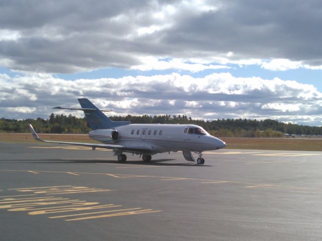 Hawker 800 (GTH1) - Hawker 800 on the ramp at Orange.   