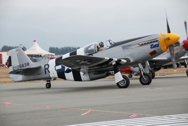 N5087F — - One of two Mustangs visiting the Abbottsford Airshow. Aug 7/09  Reg on aircraft is NX5087F