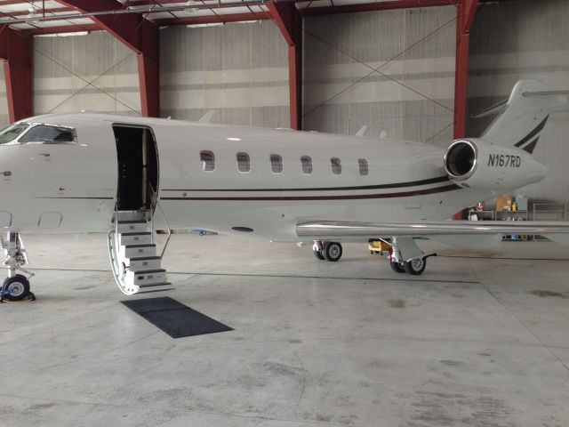 Bombardier Challenger 300 (N167RD) - New 2012 Bombardier Challenger 300.  Owned by RDO Equipment.