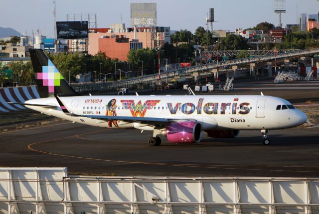 Airbus A320neo (N530VL) - Volaris / Airbus A320-271N / MSN 7553 / N530VL "Wonder Woman 1984" / MMMX 04/2021