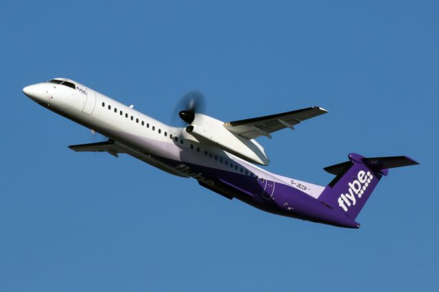 de Havilland Dash 8-400 (G-JECP) - BEE3127 departing to Paris CDG