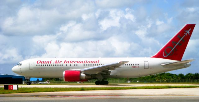 BOEING 767-200 (N225AX) - Caribbean Airlines BW610 operated by Omni Air International - N225AX