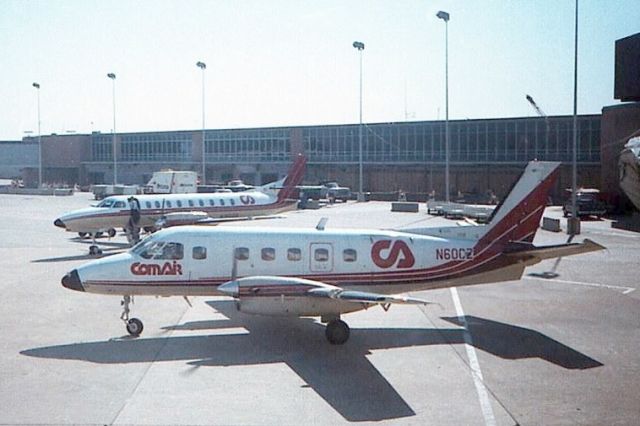 N60CZ — - One of the original types flown by COMAIR seen in August of 1986 in Indy.